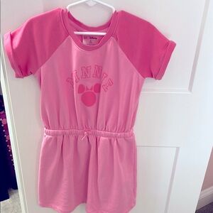 GAP Disney Minnie Pink Dress-5T.